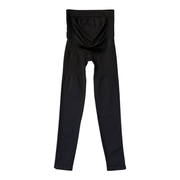 Spiritual Gangster Pants - Spiritual Gangster Black Seamless‎ Maternity Leggings Size M/L
